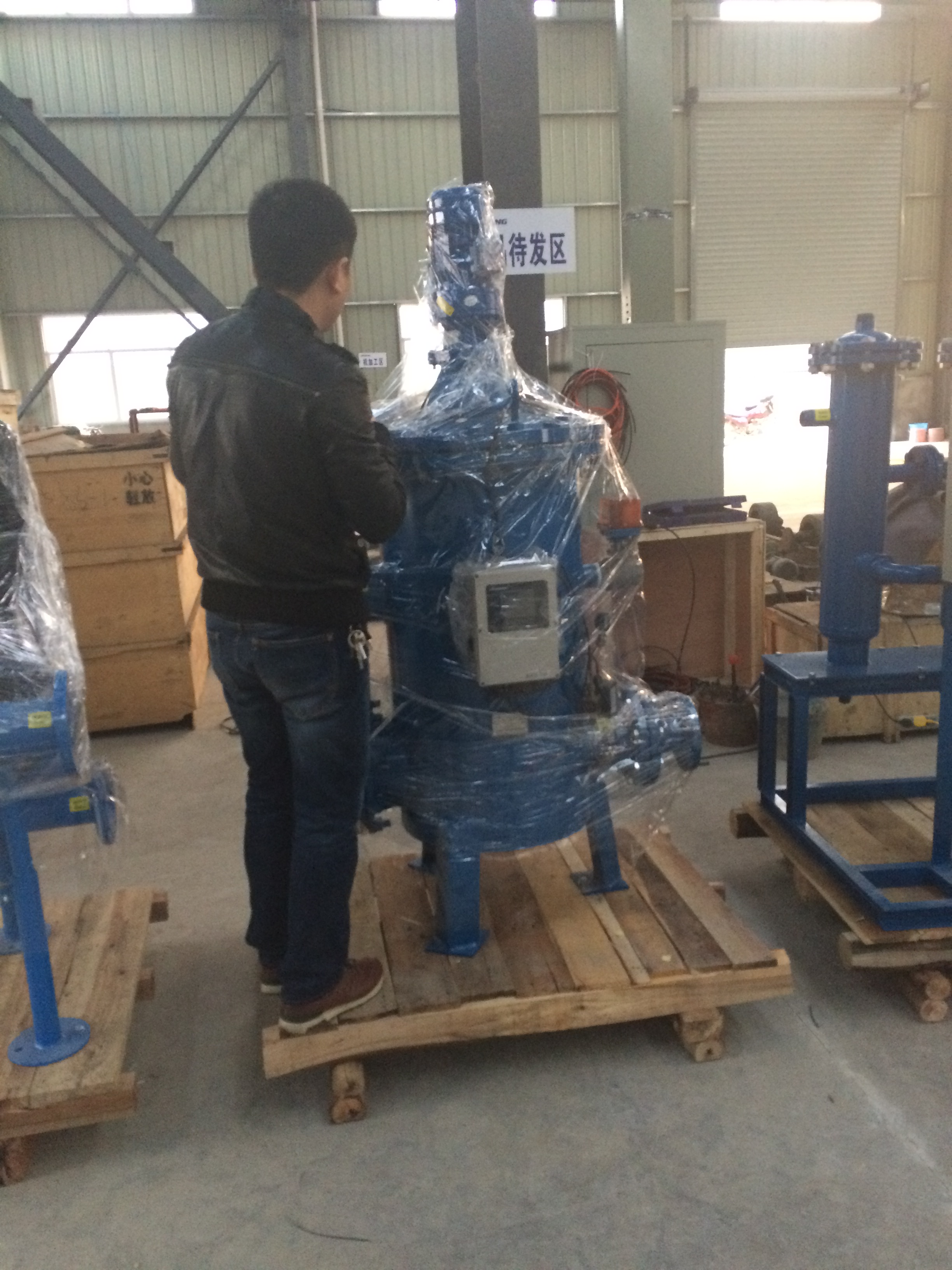 自清洗過濾器實物圖 自清洗過濾(lǜ)器實物圖