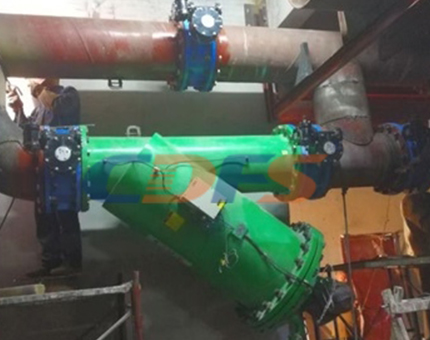 自清洗過濾器安裝（zhuāng）現場