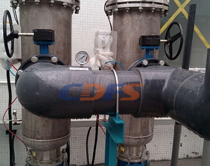 自清洗過濾器安裝現場（chǎng）