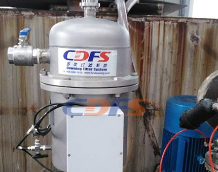 水（shuǐ）力驅動自清洗（xǐ）過濾器安裝現場