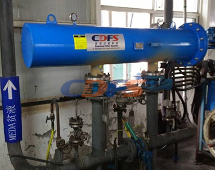 吸吮式自清洗過濾器安裝現（xiàn）場