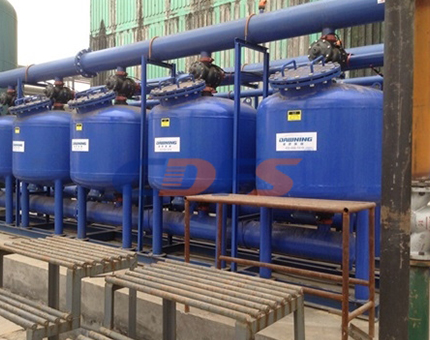 淺層介（jiè）質過濾器安裝現（xiàn）場