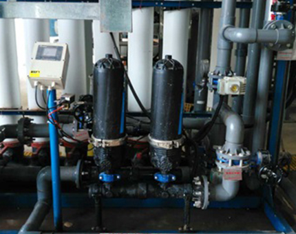 疊片過濾器安（ān）裝現場