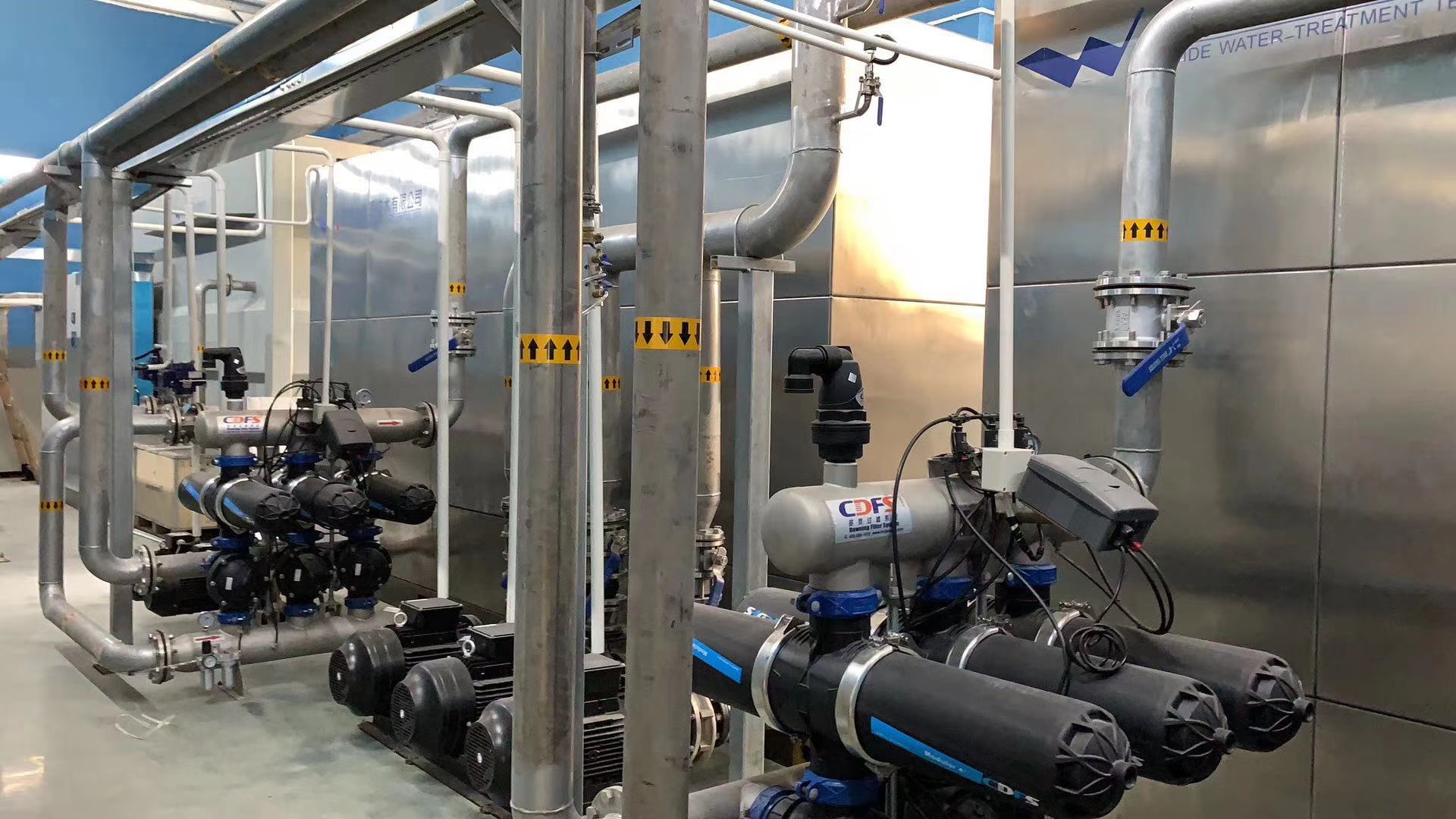 蘑菇传媒视频自動反衝洗疊片過濾器