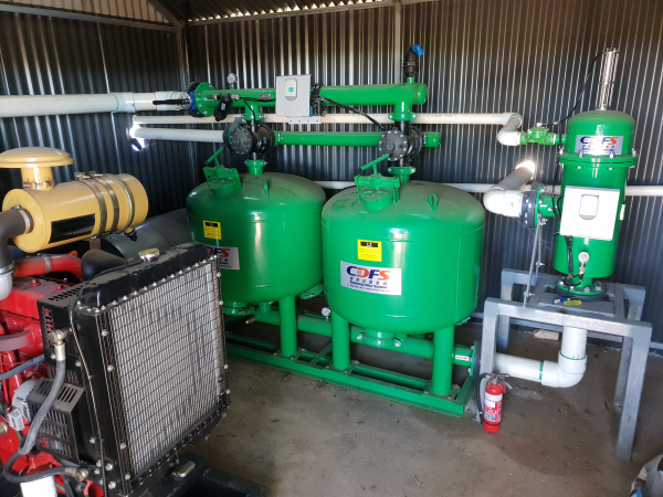 管道式（shì）自清洗過濾（lǜ）器在農村汙水處理中的應（yīng）用