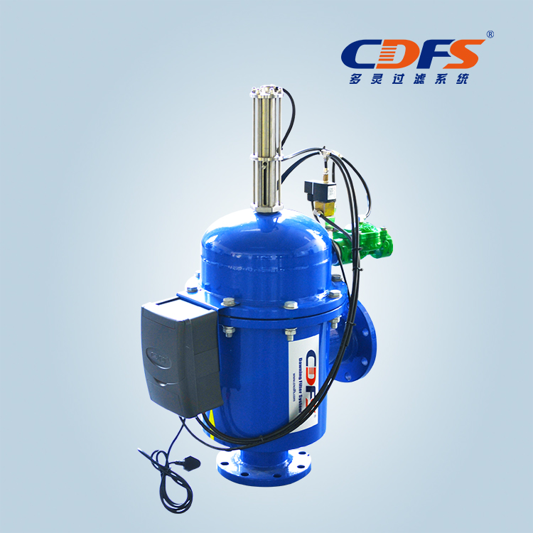 立（lì）式水（shuǐ）力驅動自清洗過濾器